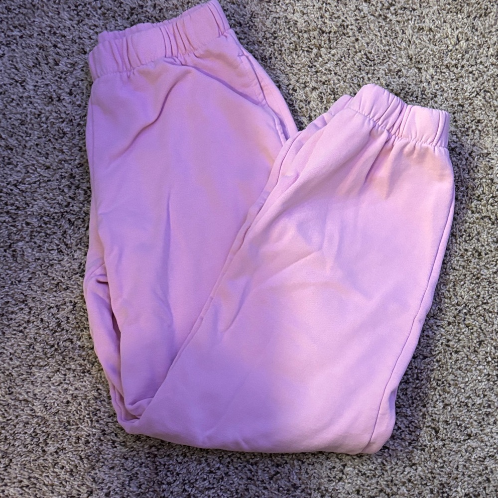 Brandy Melville Kids Light Pink Joggers